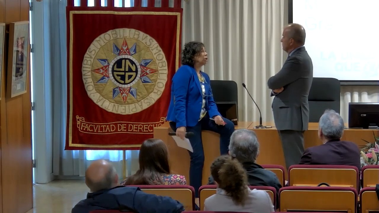 Presentación candidatura elecciones a rector/a de Ricardo Mairal con la Facultad de Ciencias Políticas y Sociología