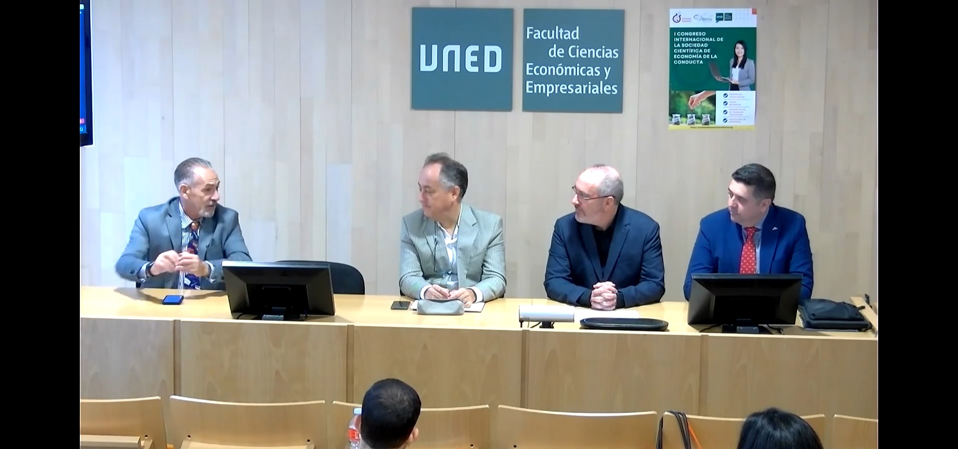 Apertura del  I Congreso de la Sociedad Científica de Economía de la Conducta