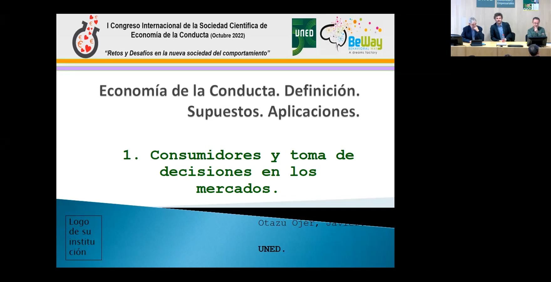 Economía de la conducta. Supuestos. Cuestiones. Aplicaciones. Investigación. Propuesta teórica