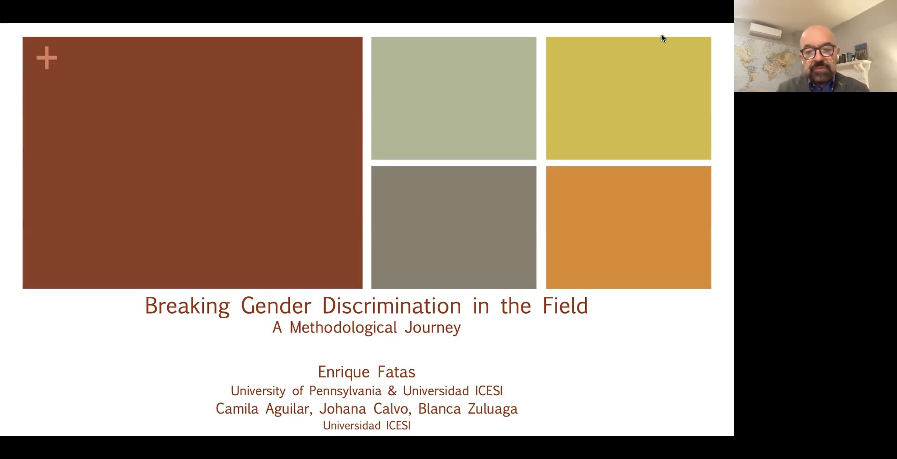 Braking gender discrimination in the field. A metodological journey