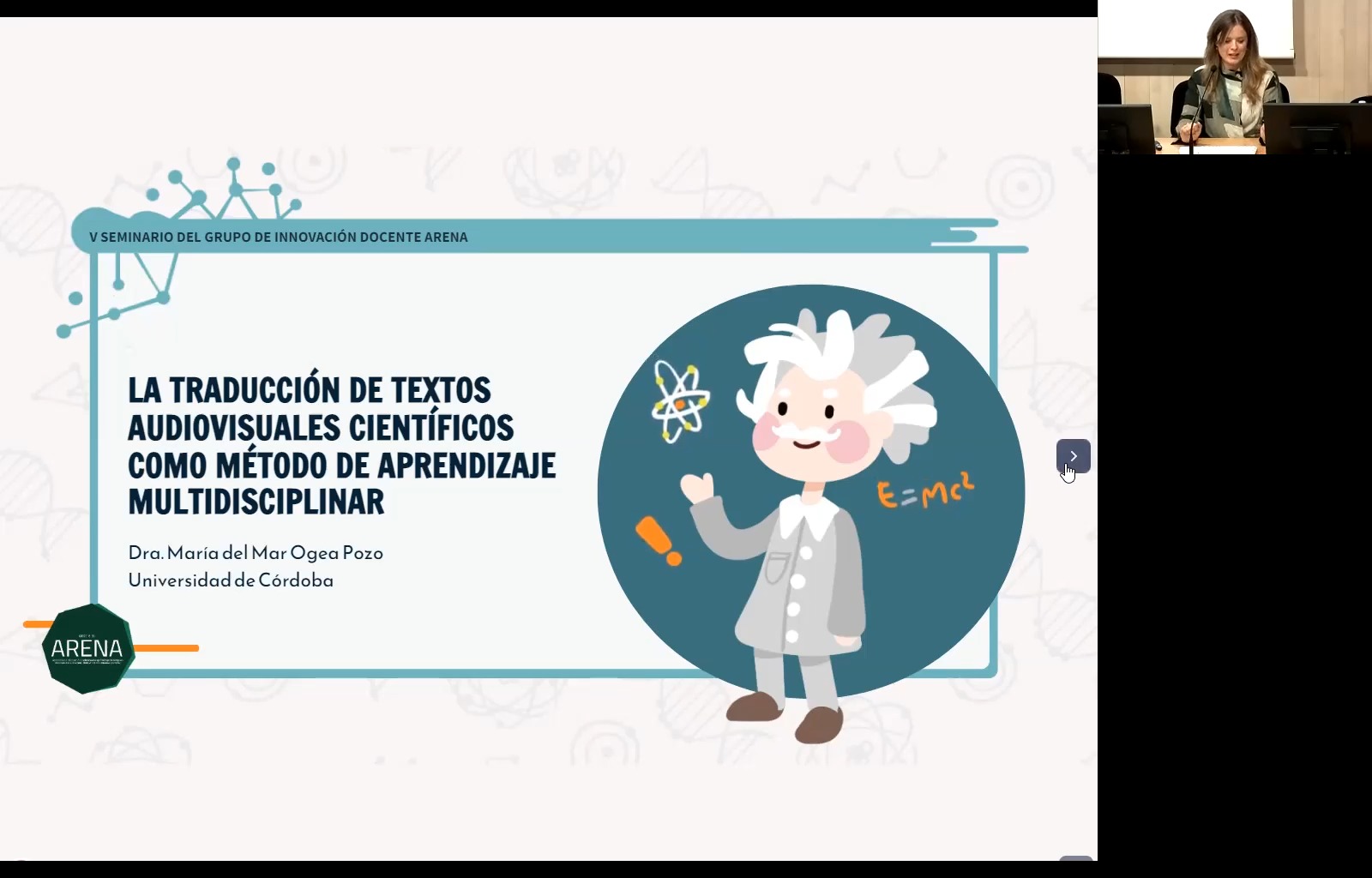 La traducción de textos audiovisuales científicos como método de aprendizaje multidisciplinar