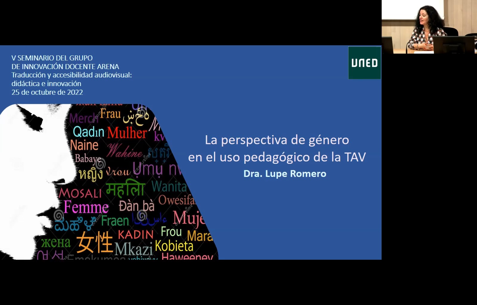 La perspectiva de género en el uso pedagógico de la TAV