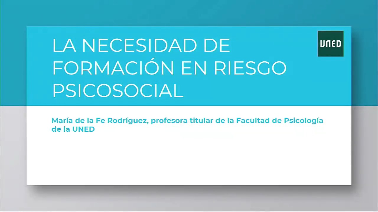 La necesidad de formación en riesgo psicosocial
