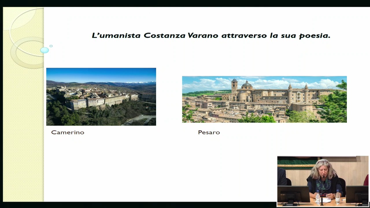 L’umanista Costanza Varano attraverso la sua poesia