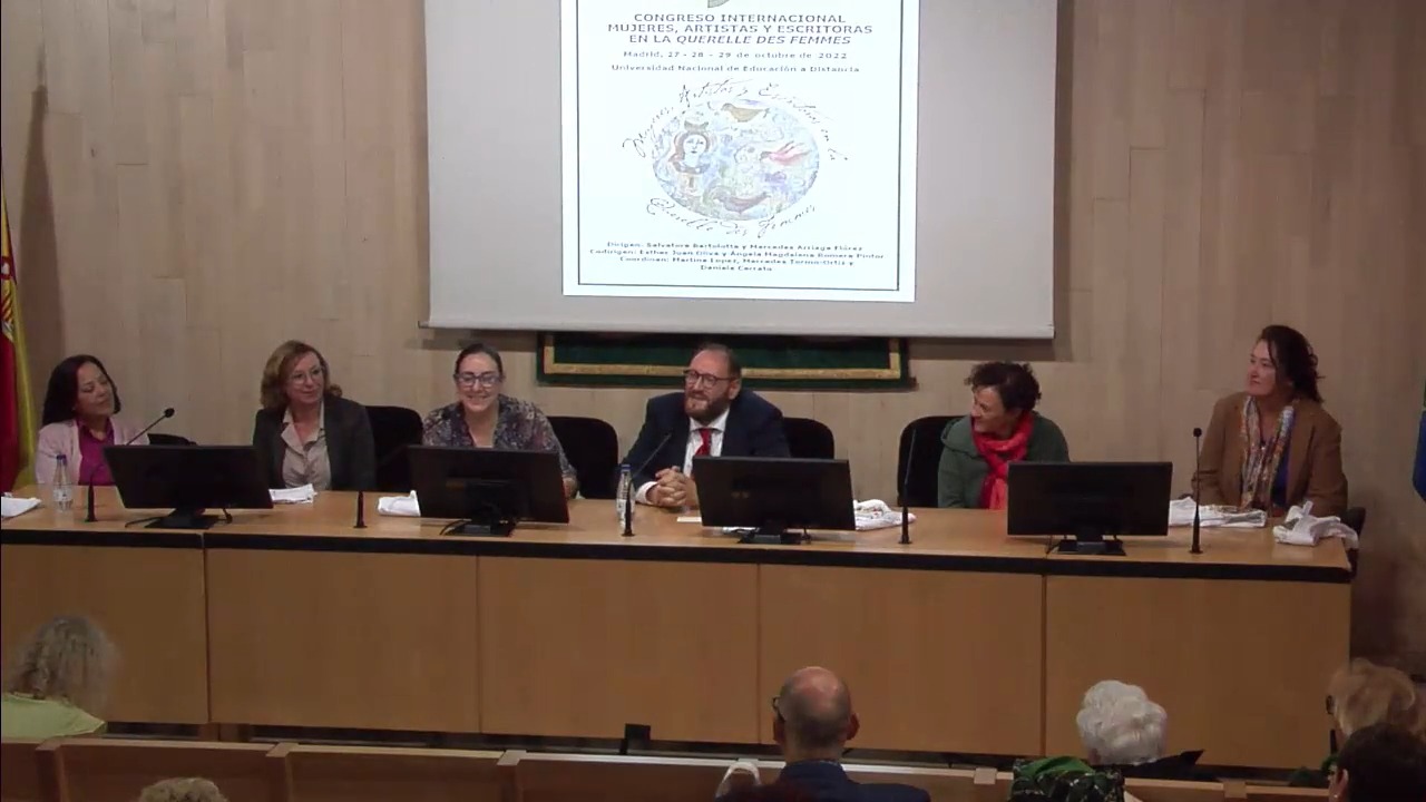 Acto de Clausura del Congreso Internacional: Mujeres, Artistas y Escritoras en la Querelle des Femmes