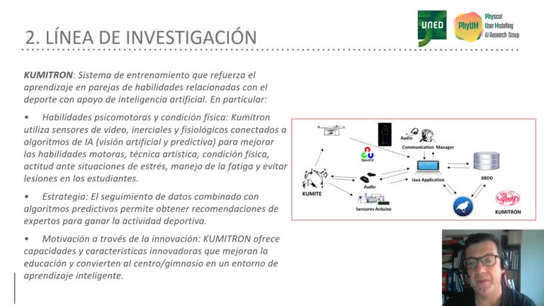 Sistema de entrenamiento inteligente: KUMITRÓN