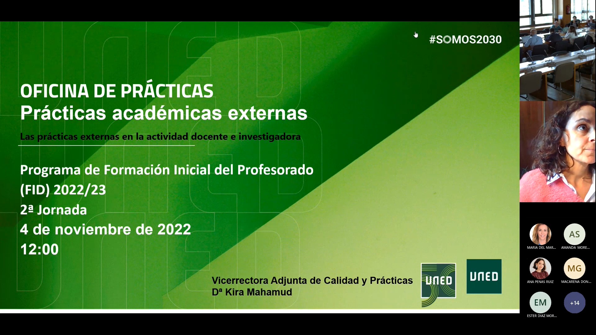 Las prácticas externas en la actividad docente e investigadora