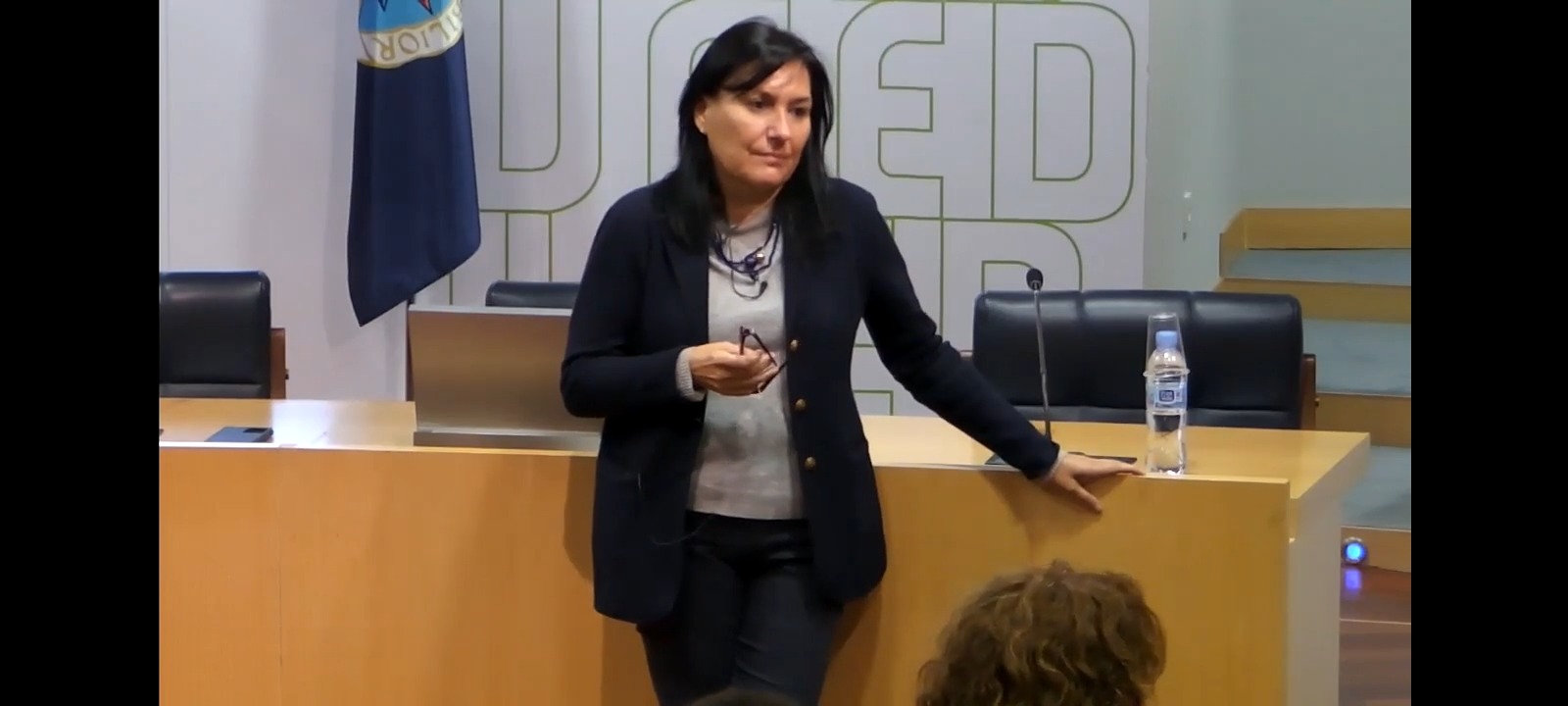 Acto campaña electoral candidata Esther Souto Facultad de Educación
