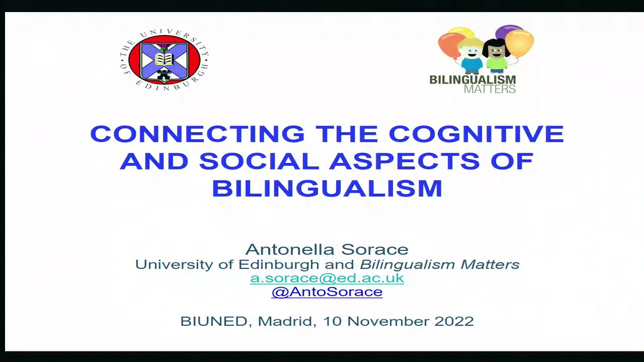 Connecting the cognitive and social aspects of bilingualism