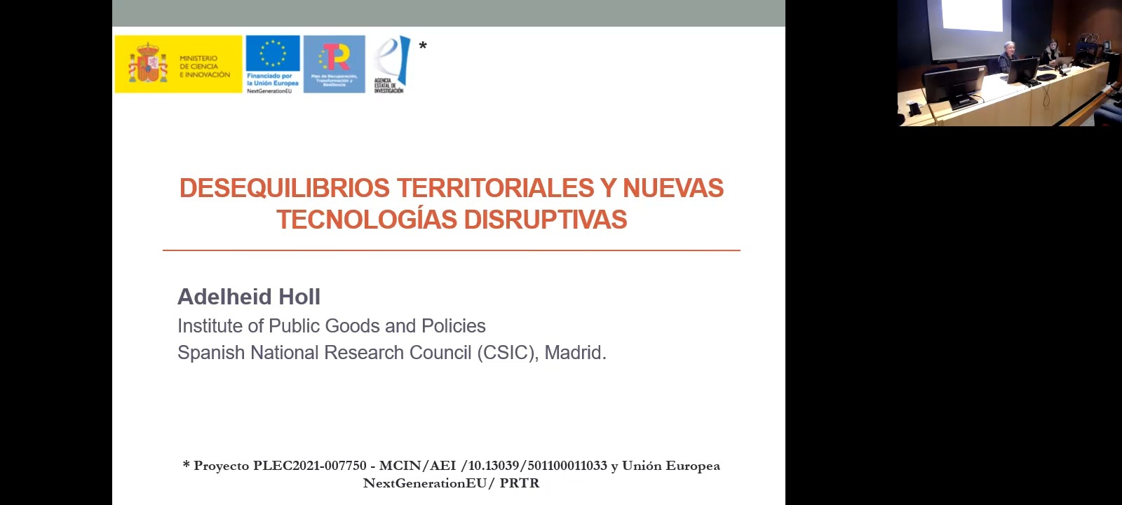 Dimensión social de la Fabricación Aditiva: Trastocando la despoblación: la Fabricación Aditiva como disrupción tecnológica para luchar contra la despoblación rural y las desigualdades sociales y espaciales (1/2)