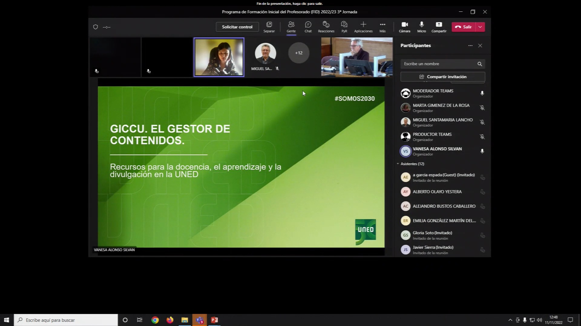 GICCU. El Gestor de contenidos