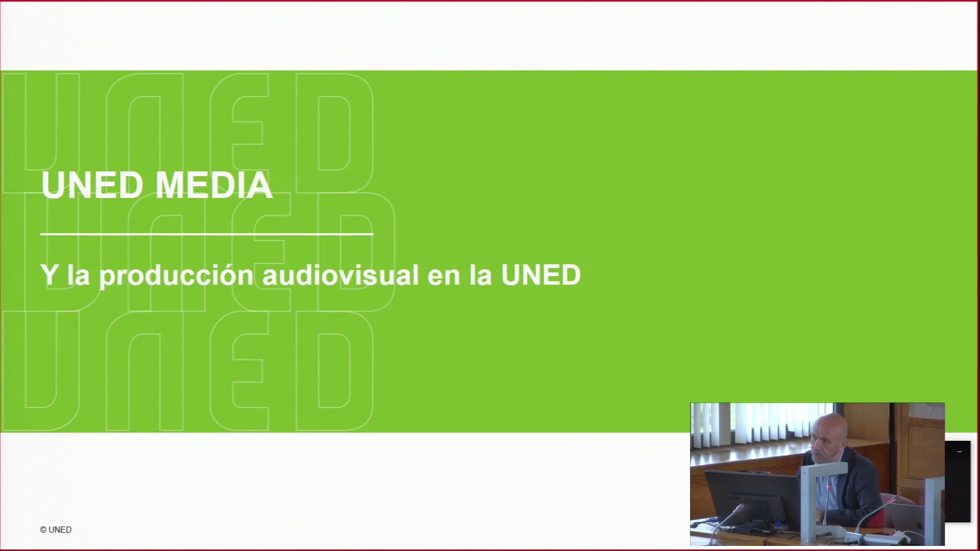 El audiovisual en el proceso pedagógico y divulgativo. UNED Media