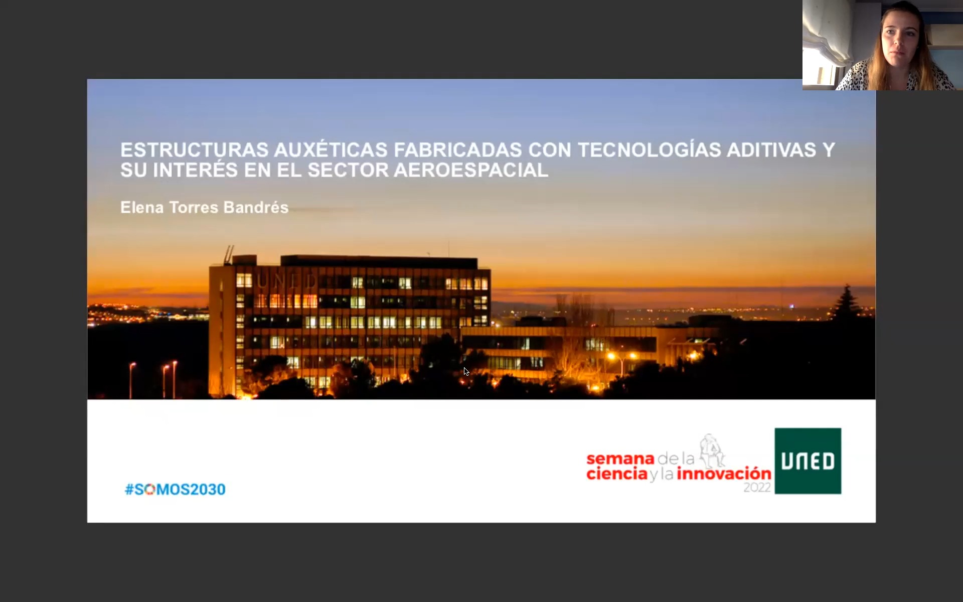Estructuras auxéticas fabricadas con tecnologías aditivas y su interés en el sector aeroespacial