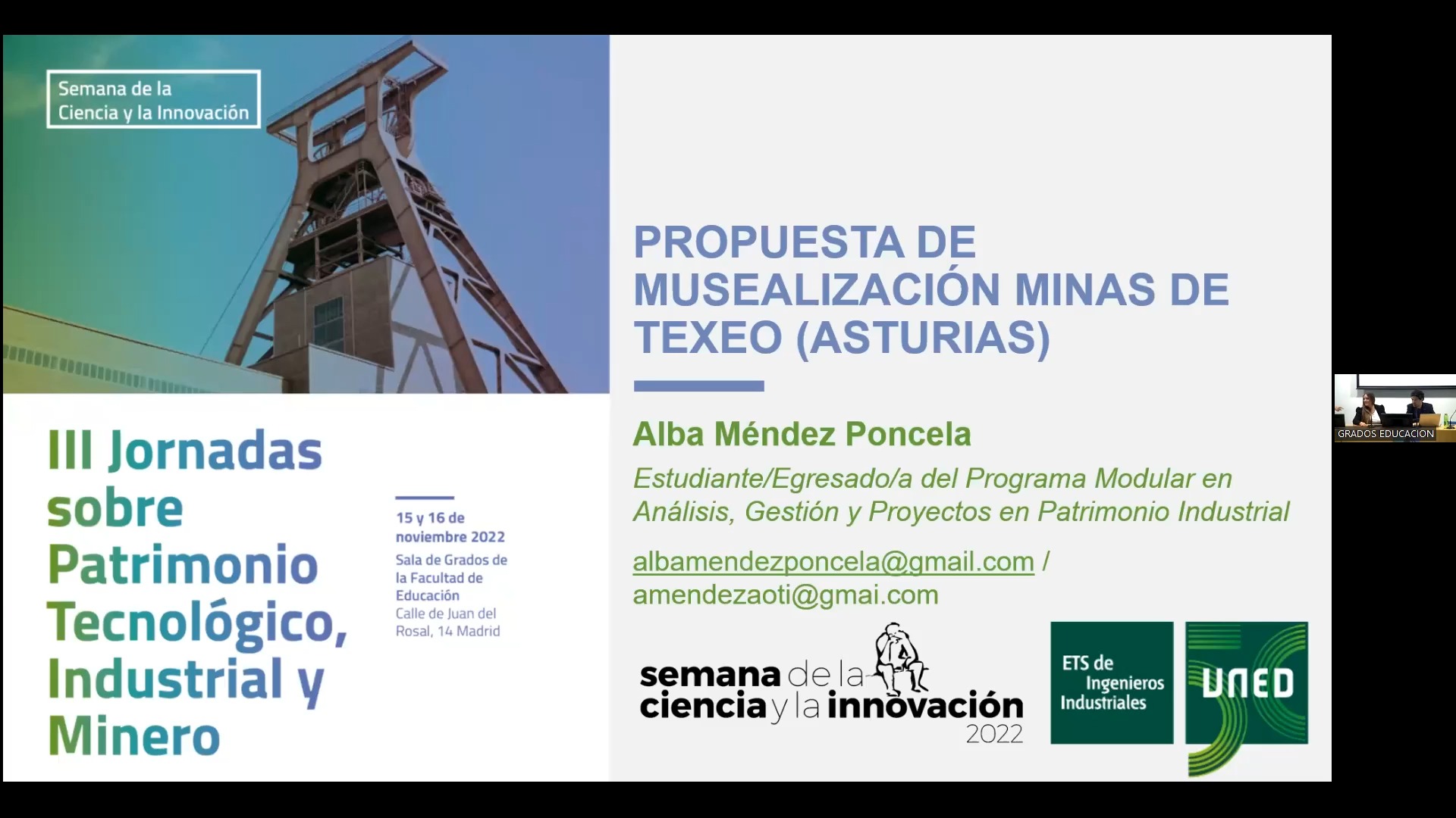  Proyecto para la musealización de las Minas de Cobre y Cobalto de Texeo, en Riosa (Asturias)