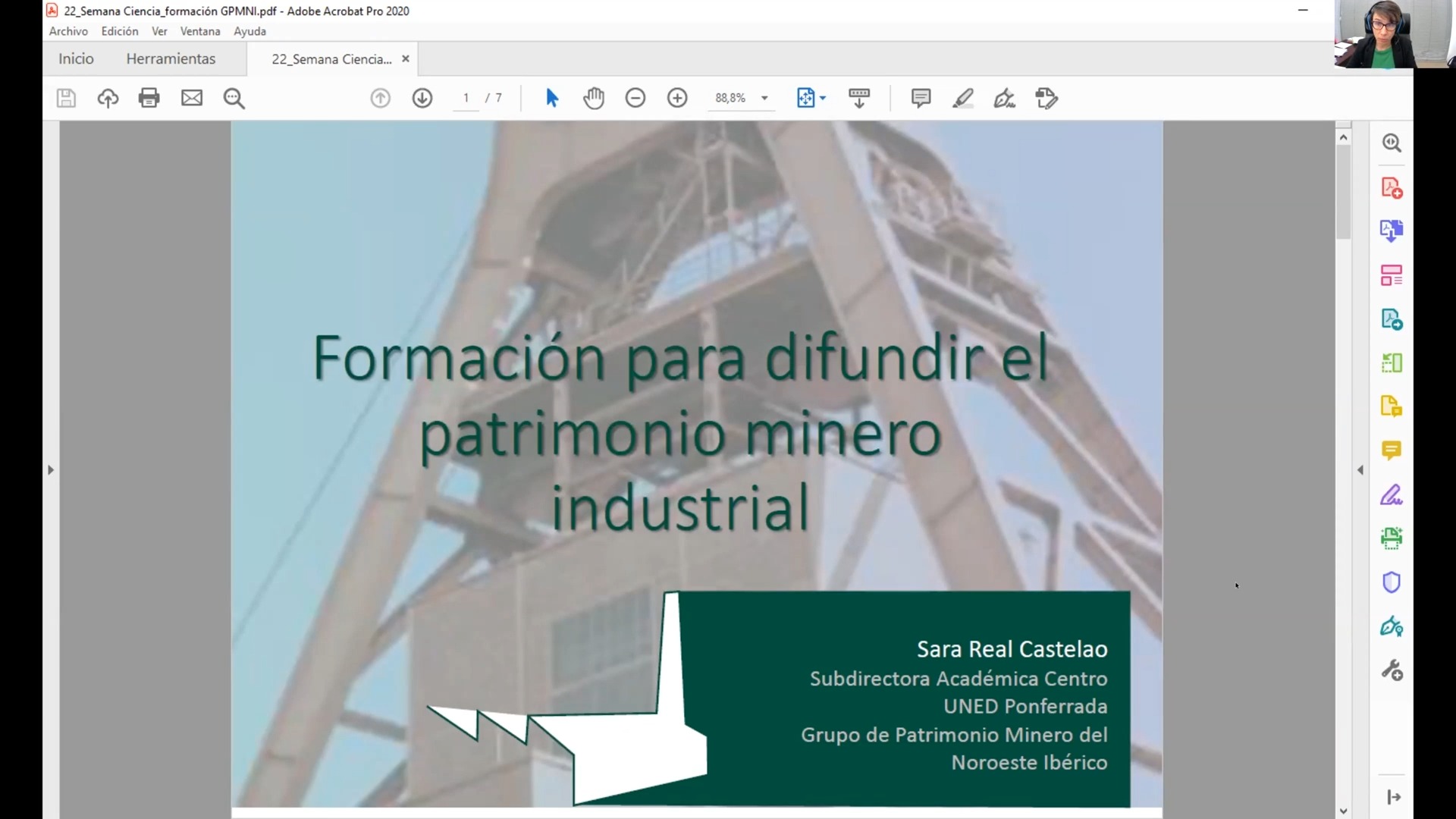 Formación para difundir el patrimonio minero e industrial