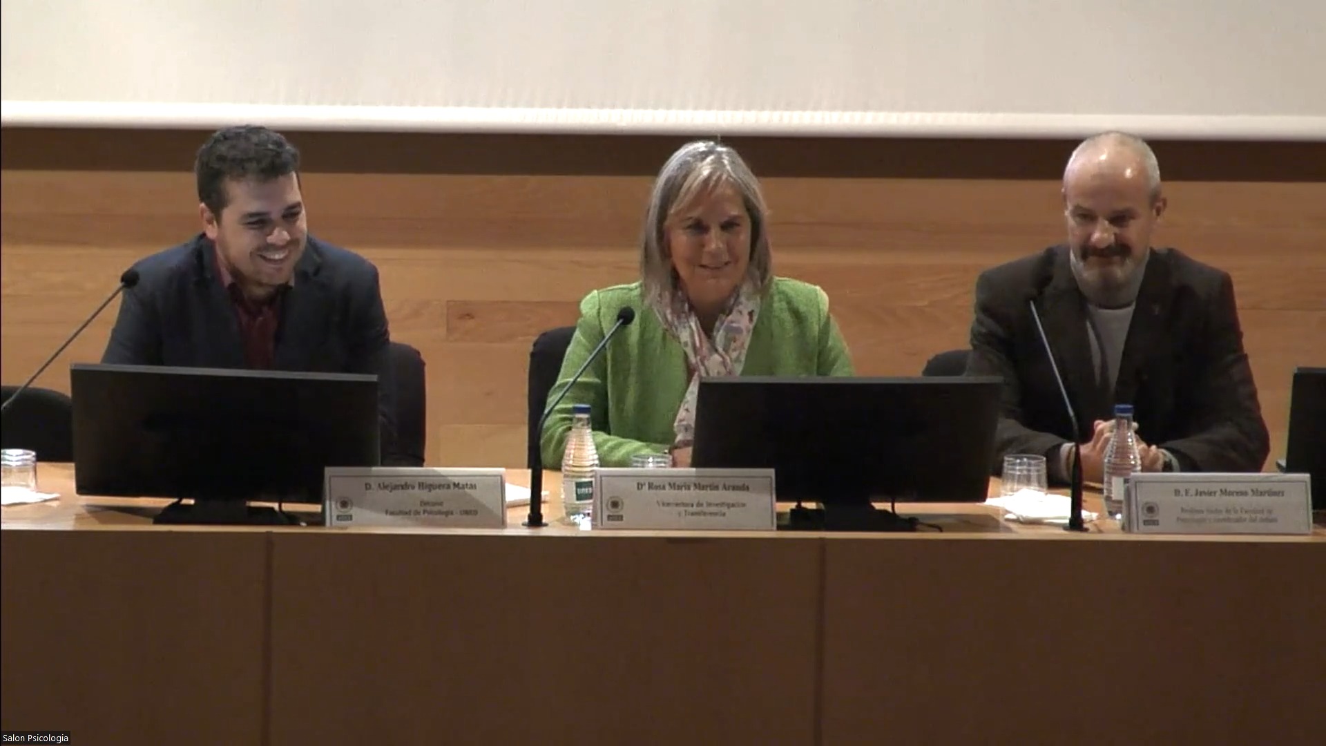 Inauguración de Los debates de la UNED 