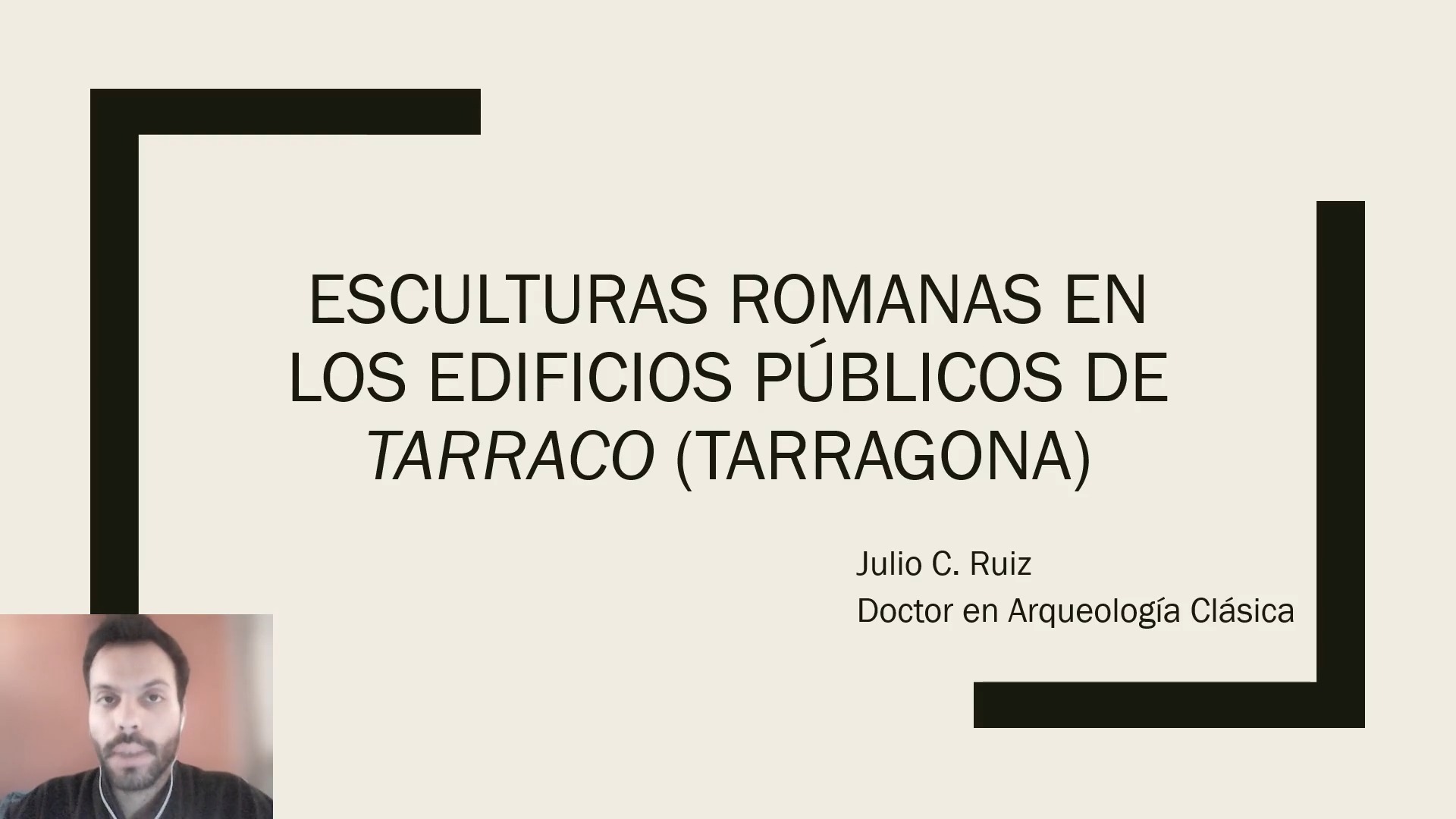Escultura romana en los edificios públicos de Tarraco
