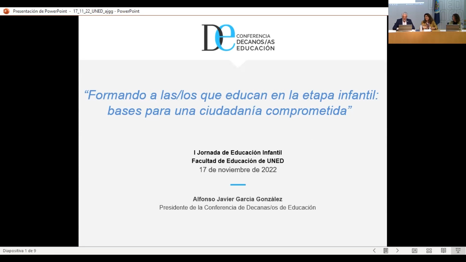 Formando a la/os que educan en la etapa infantil: bases para una ciudadanía comprometida