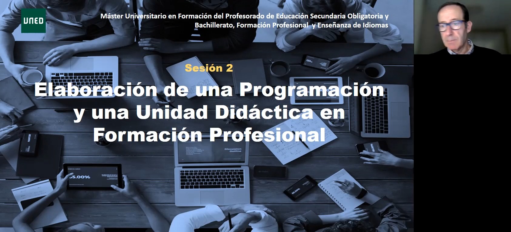 Elaboración de una programación y una Unidad Didáctica en Formación Profesional