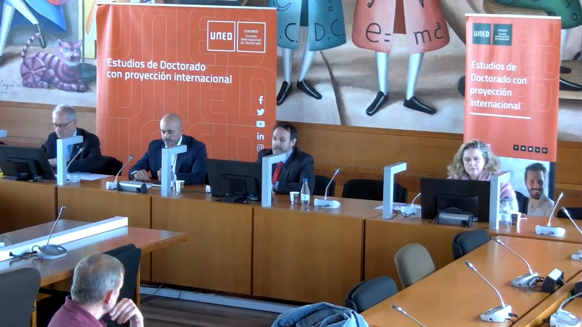 Mesa II. Tesis con mención industrial y transferencia de conocimiento