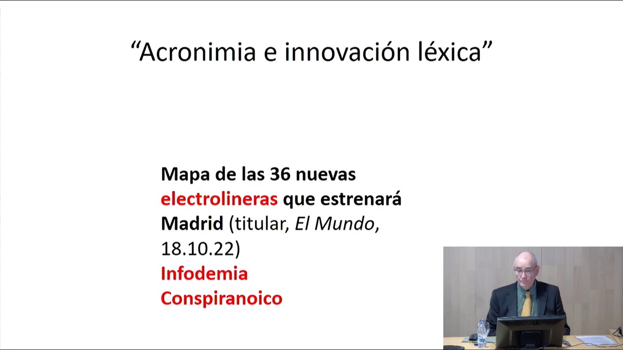 Acronimia e innovación léxica