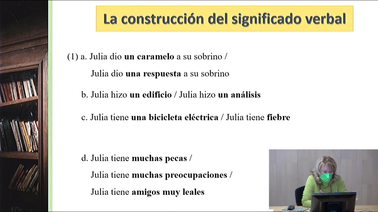 La construcción del significado verbal: aspecto léxico y qualia