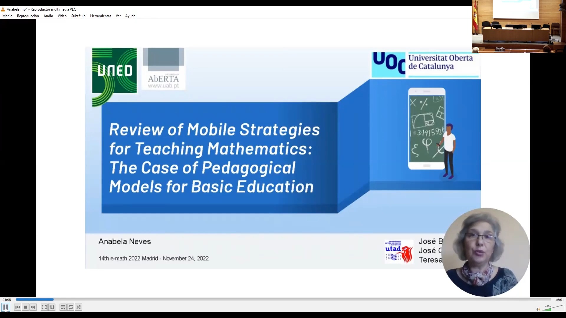 Review of Mobile Strategies for Teaching Mathematics: The Case of Pedagogical Models for Basic Education