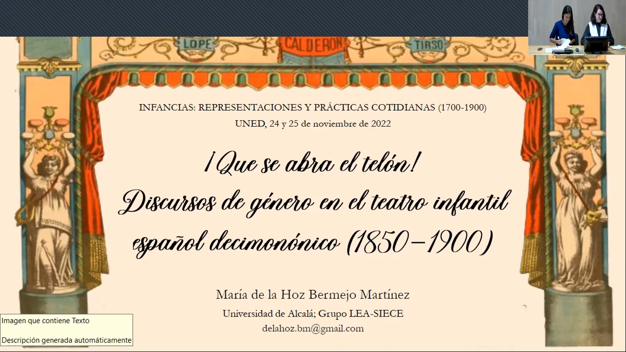  ¡Que se abra el telón! Discursos de género en el teatro infantil español decimonónico (1850-1900)