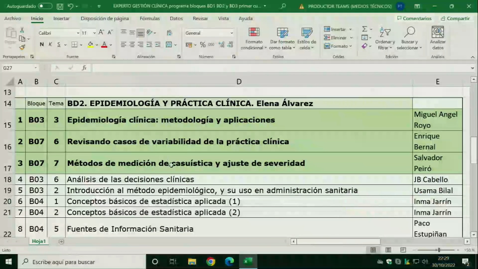 Introducción general a los bloques docentes: bloque didáctico 2