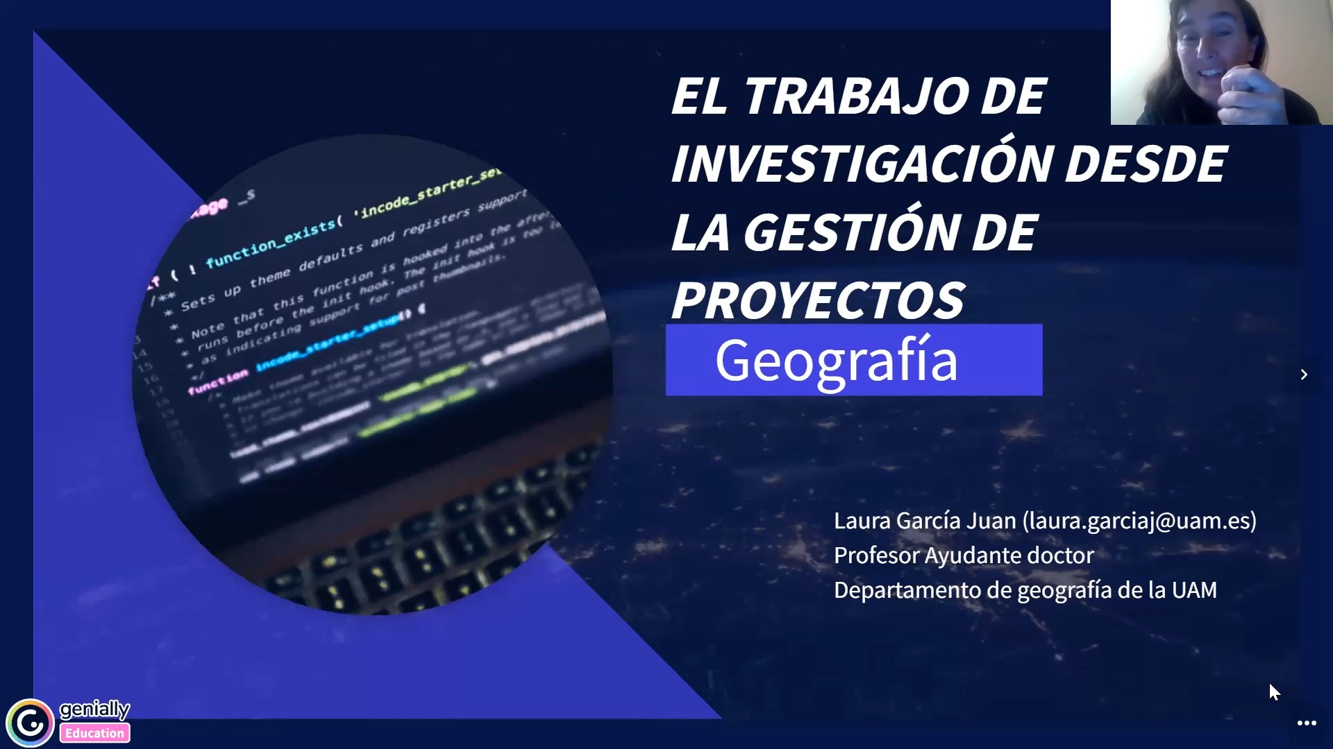Geografía. El trabajo de investigación desde la gestión de proyectos