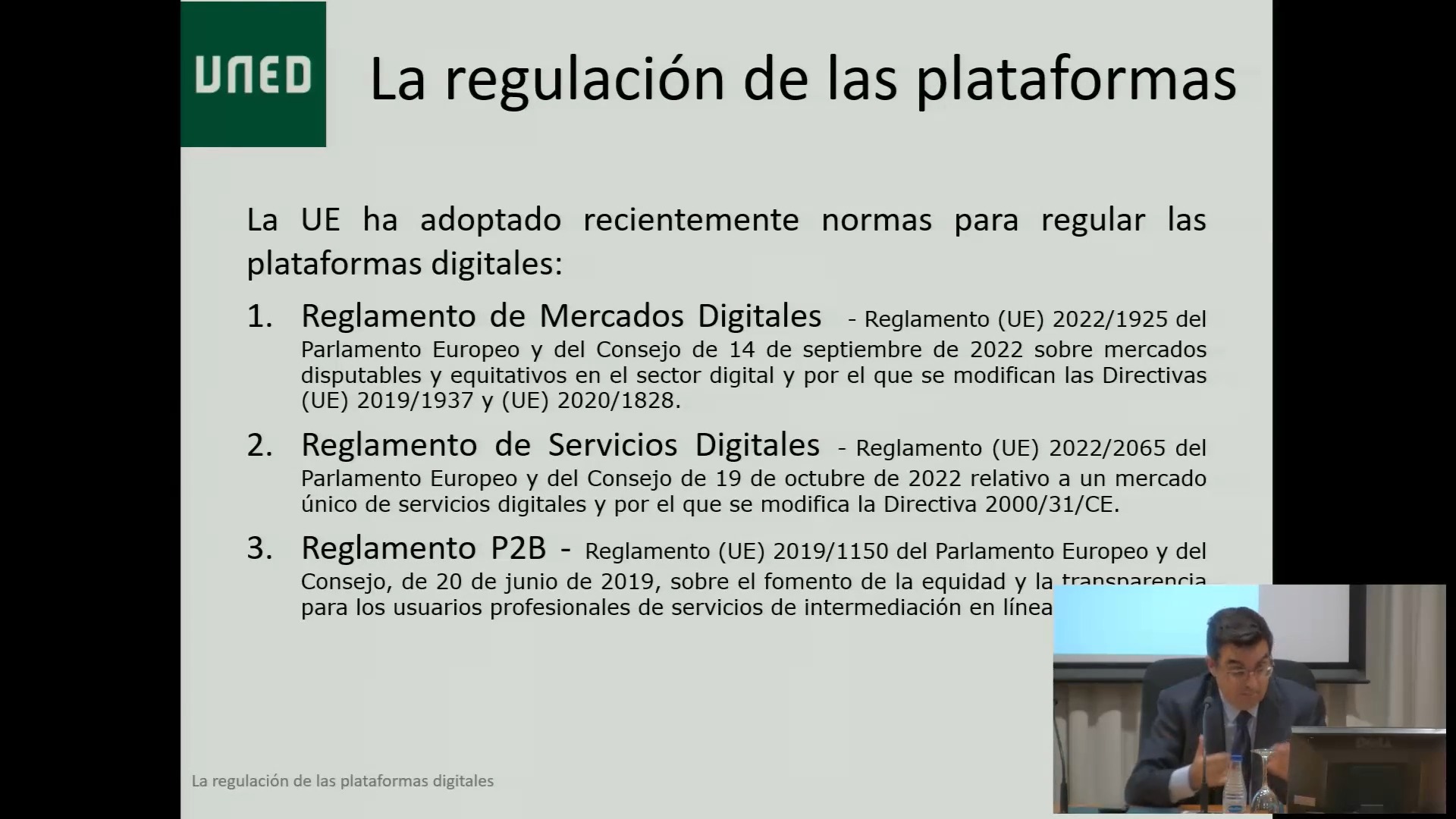 La regulación de las plataformas digitales: viejos instrumentos de intervención para nuevos retos