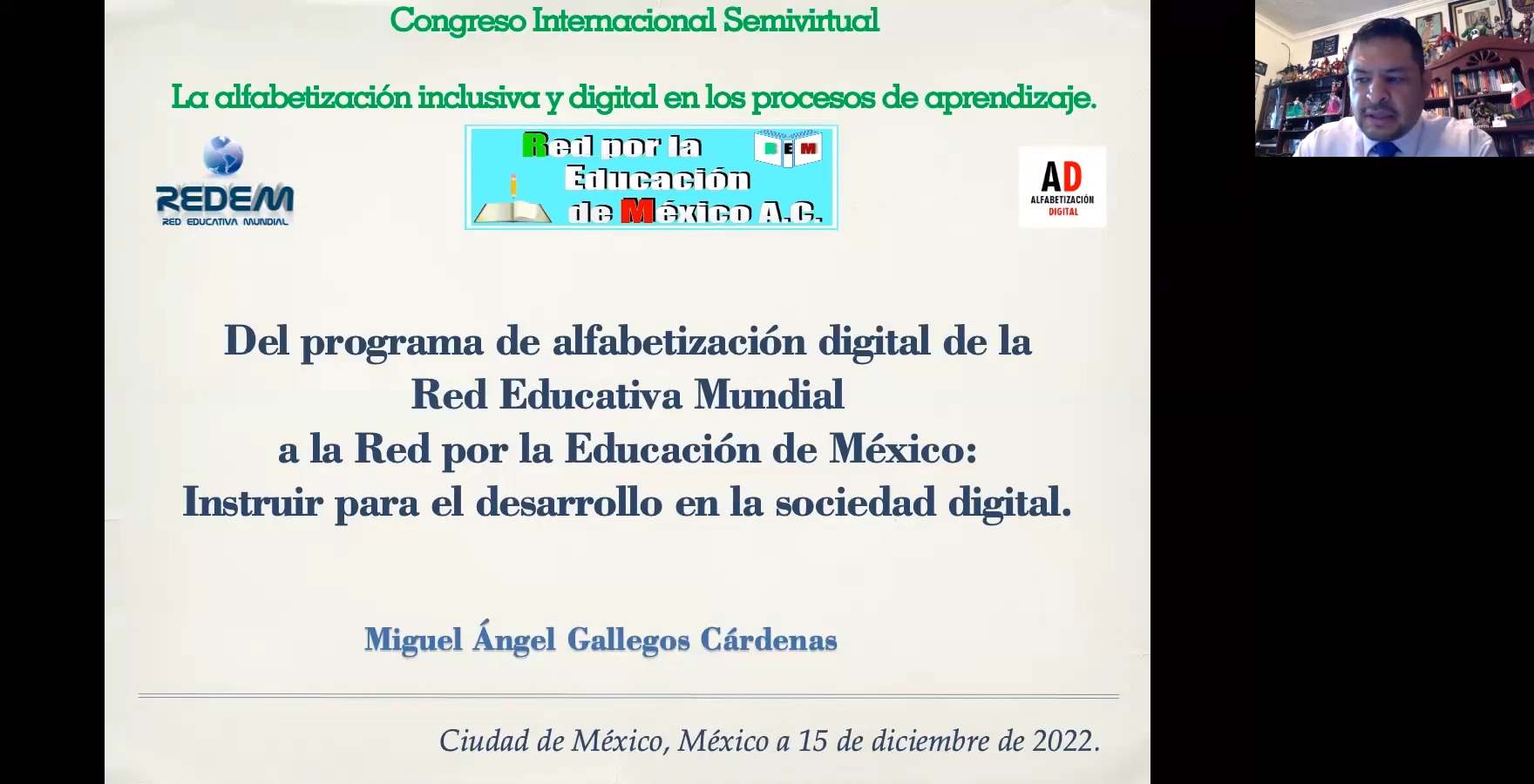 Ponencia internacional sobre la Alfabetización digital