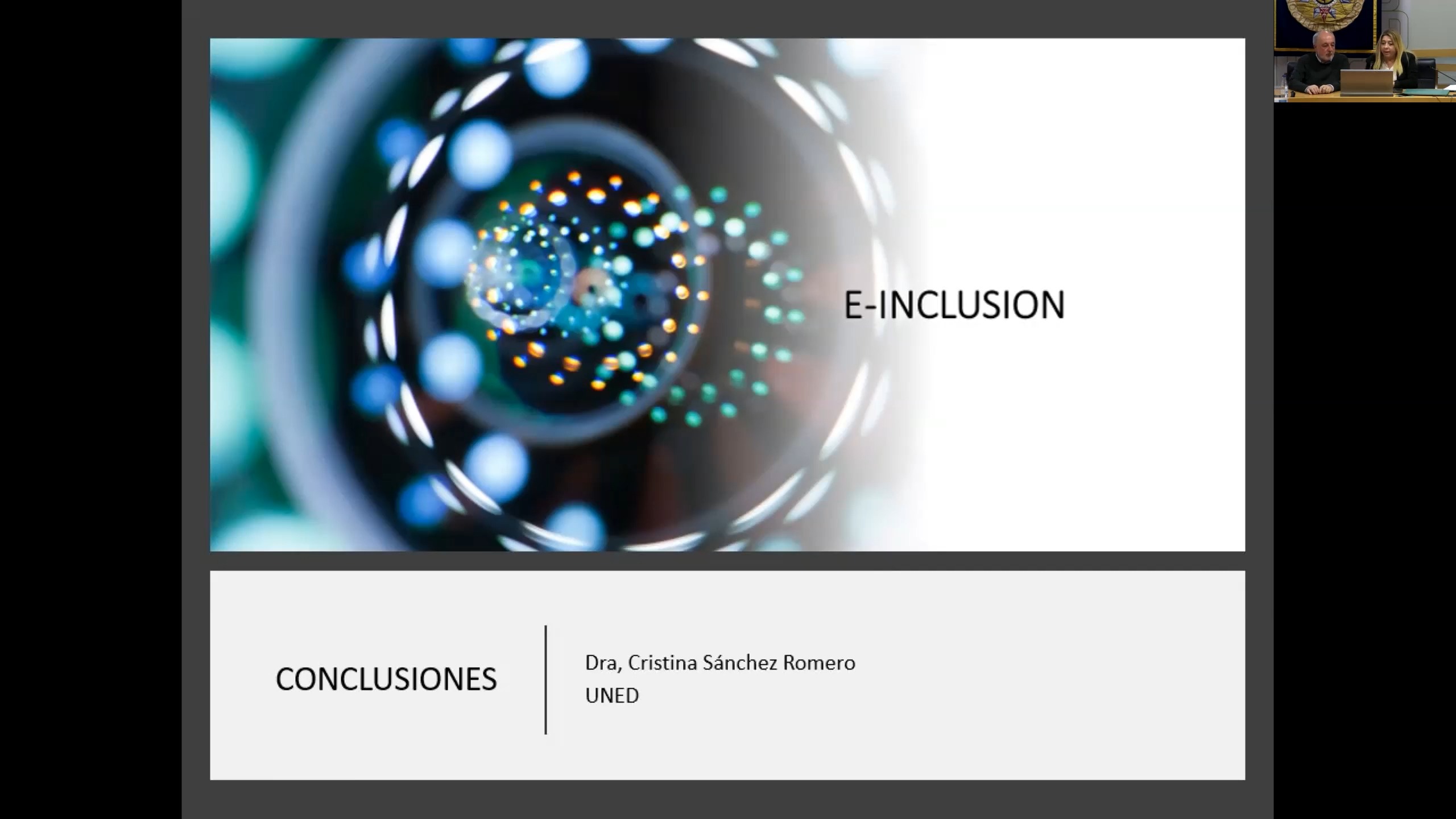 Clausura del congreso