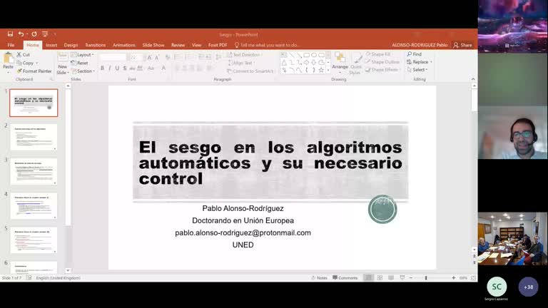 El sesgo en los algorítmos automáticos y su necesario control