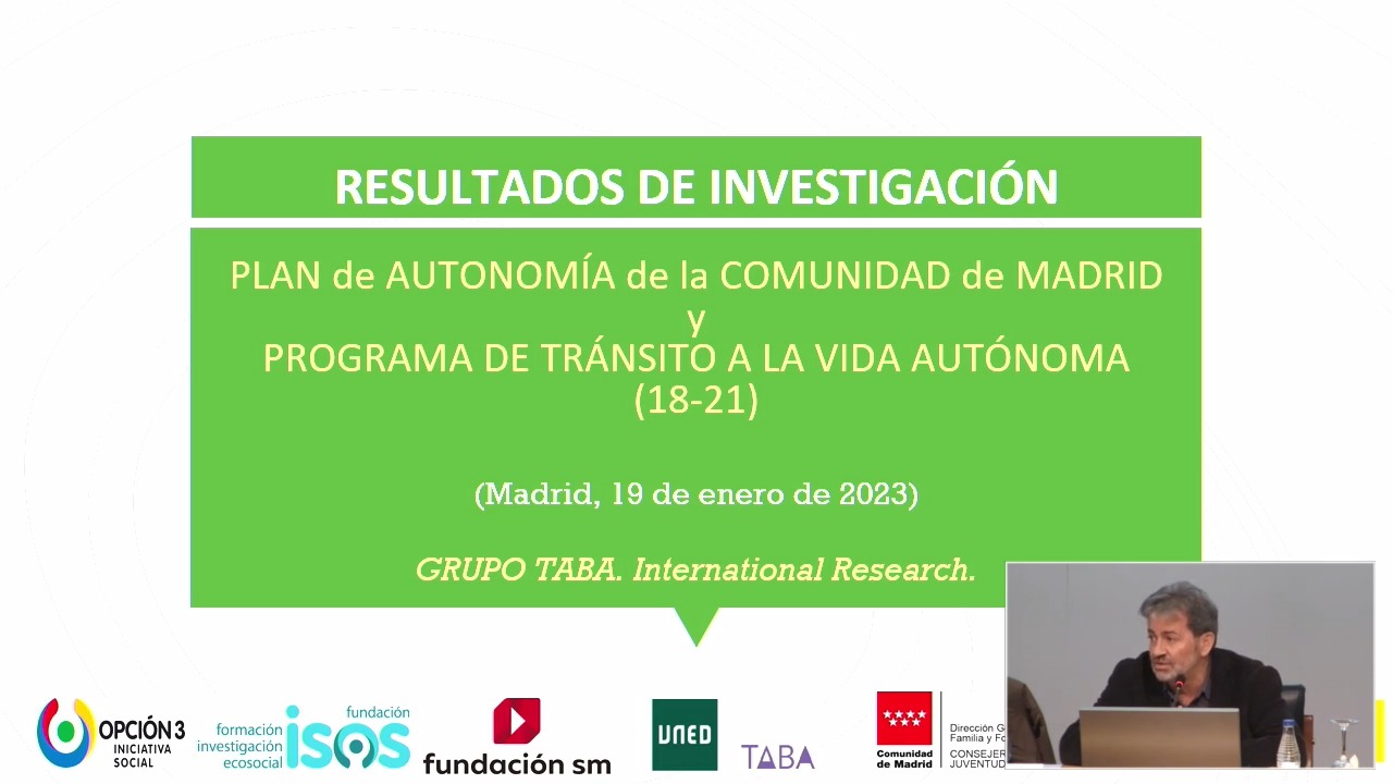 Resultados de investigación sobre el plan de autonomía. Histórico