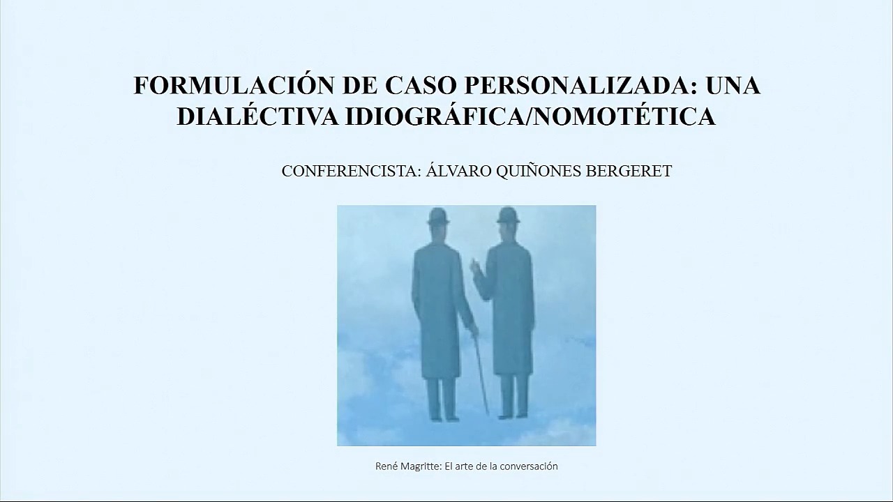Formulación de caso personalizada: una dialéctica idiográfica/nomotética