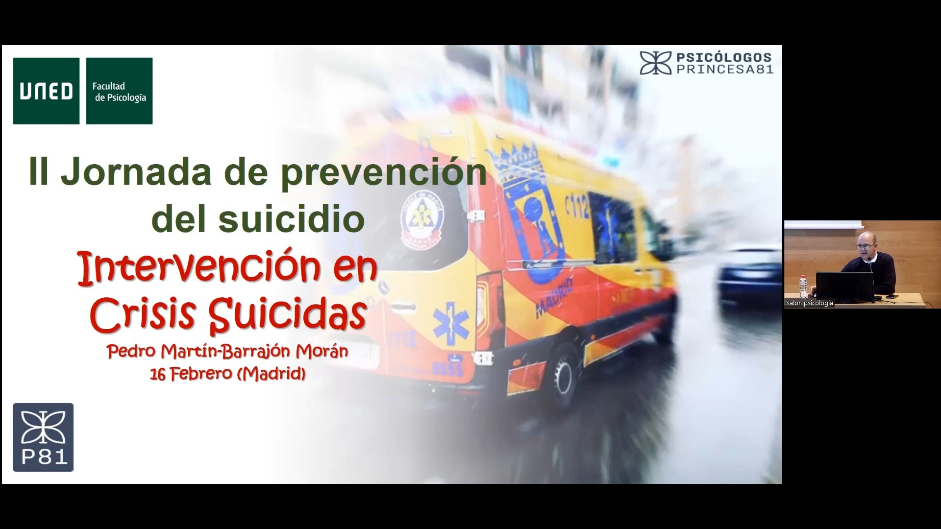 Intervención en crisis suicida. Cómo comportarse con una persona en riesgo de suicidio