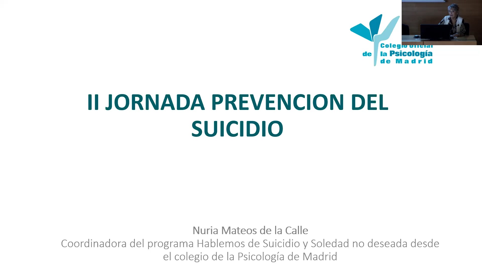 Prevención del suicido en situación de soledad no deseada