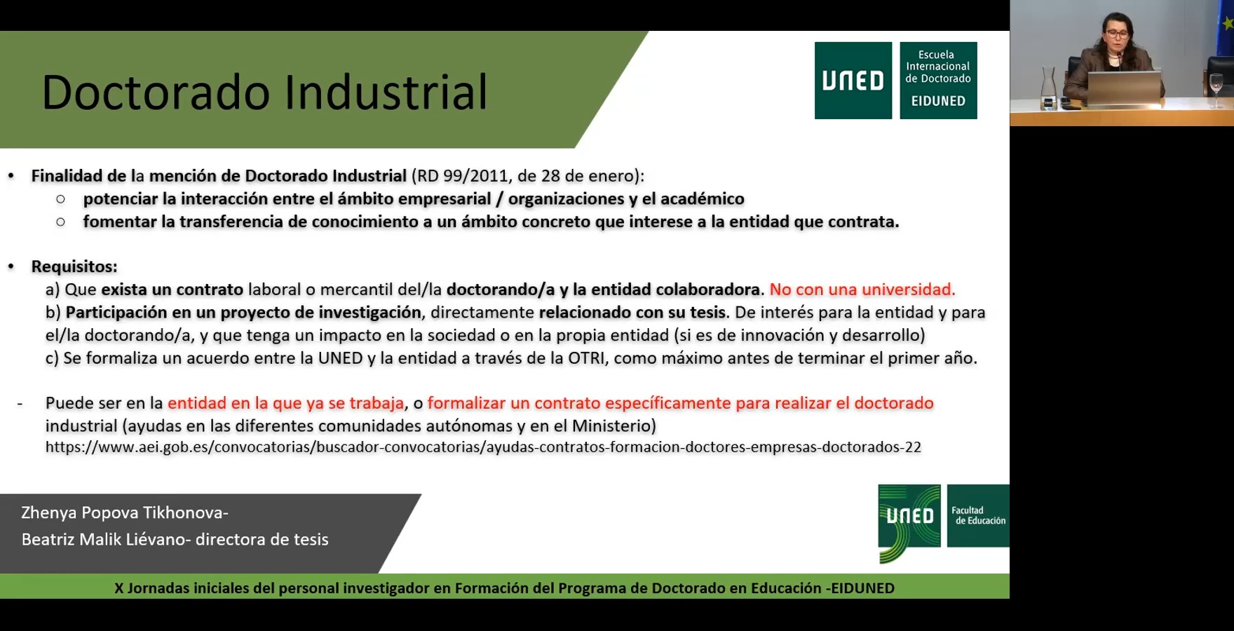 Doctorado industrial
