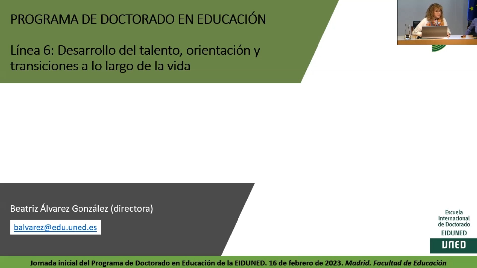 Línea 6. Desarrollo del talento, orientación y transiciones a lo largo de la vida