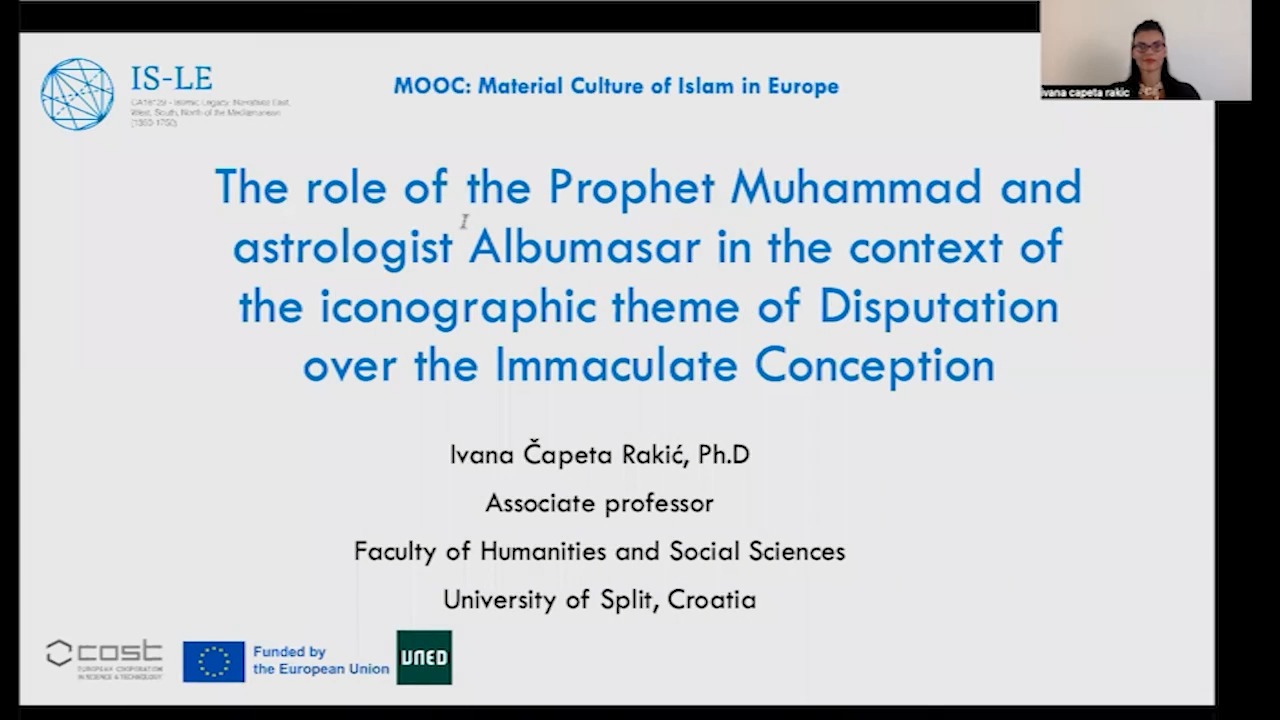 5.3d.- The role of the Prophet Muhammad and astrologist Albumasar in the context of the iconographic theme of Disputation over the Immaculate Conception             