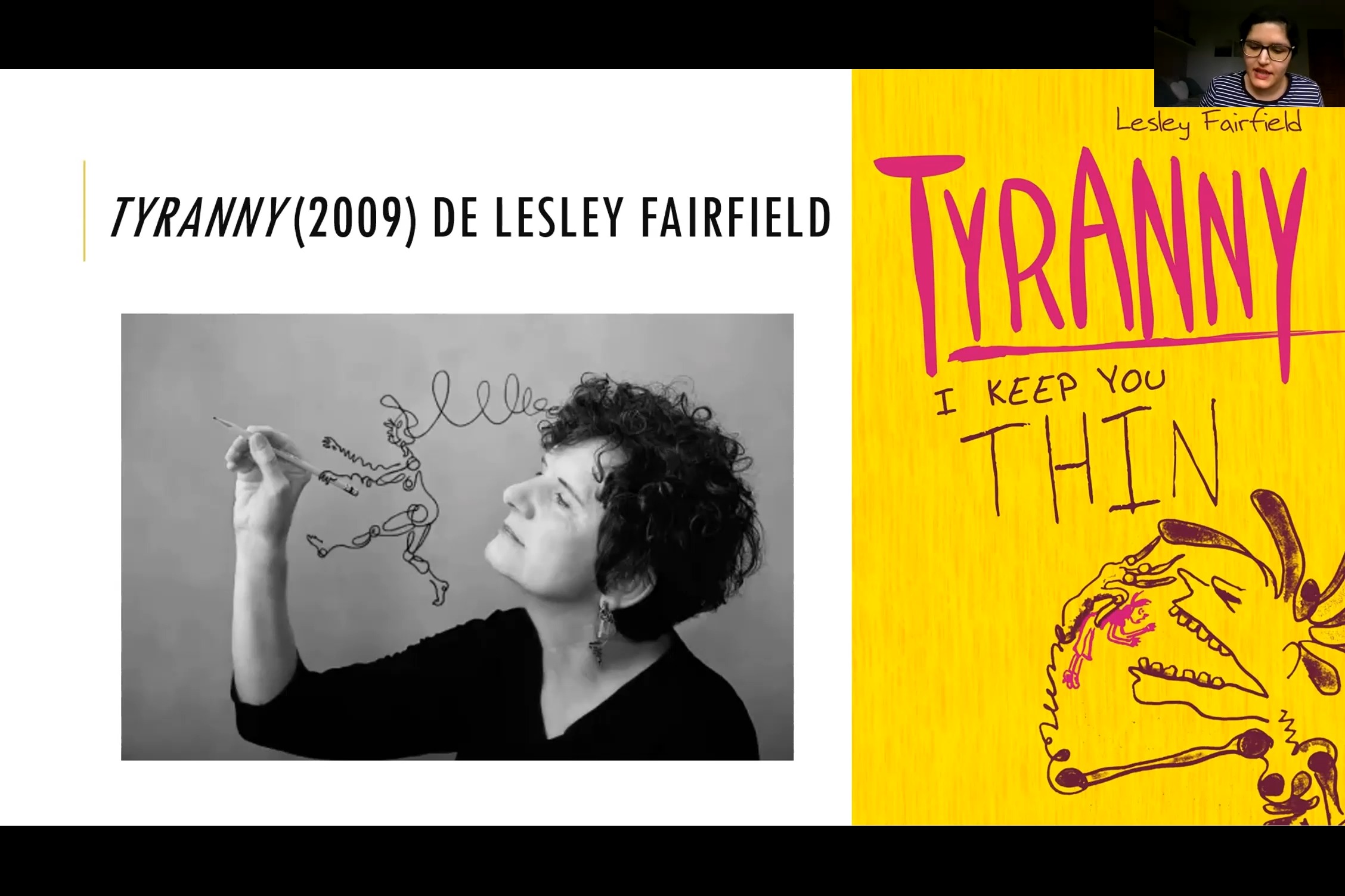 Anorexia, autopatografía y resistencia: Tyranny de Lesley Fairfield