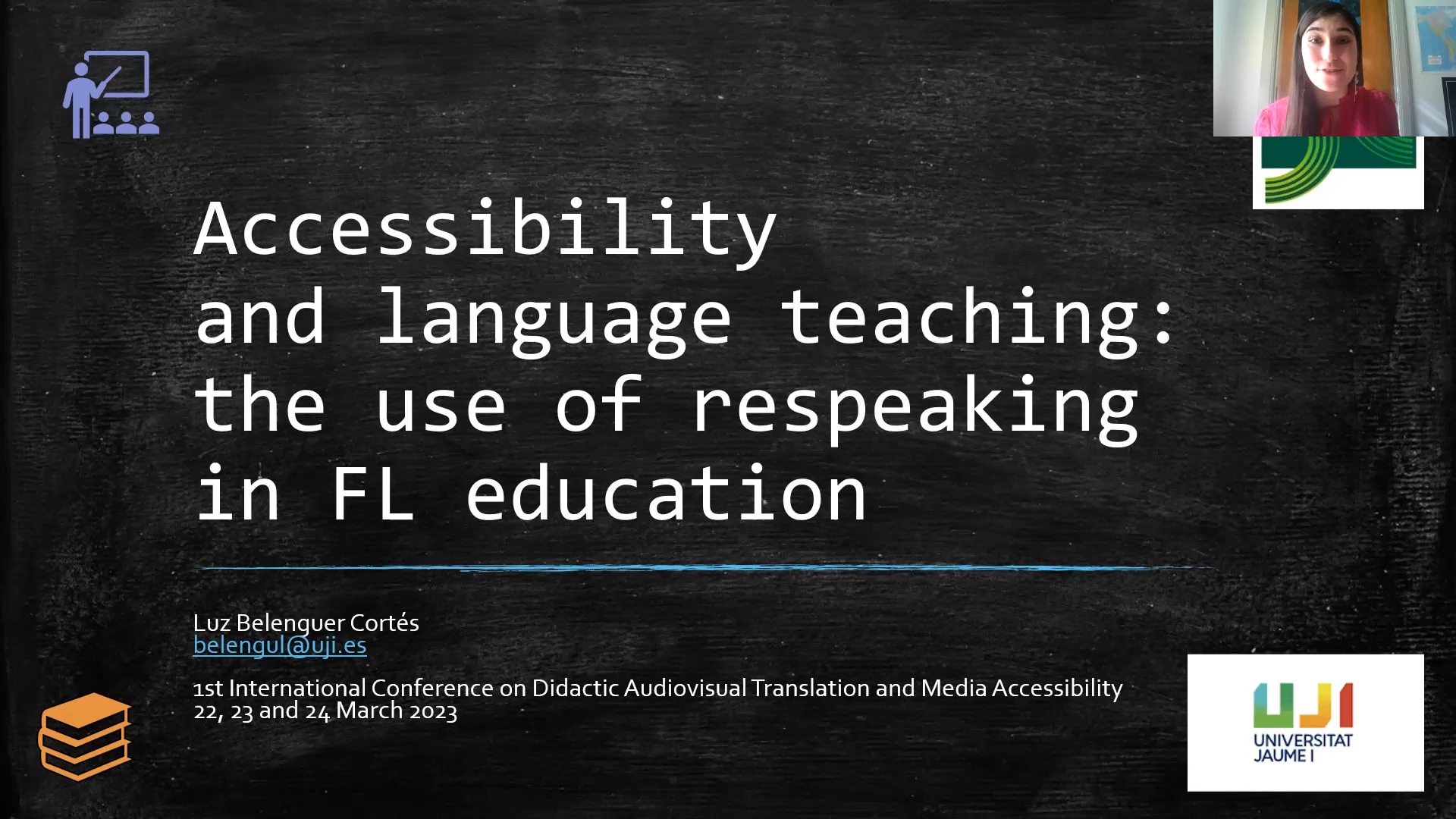 Accessibility and Language Teaching: The Use of Respeaking
