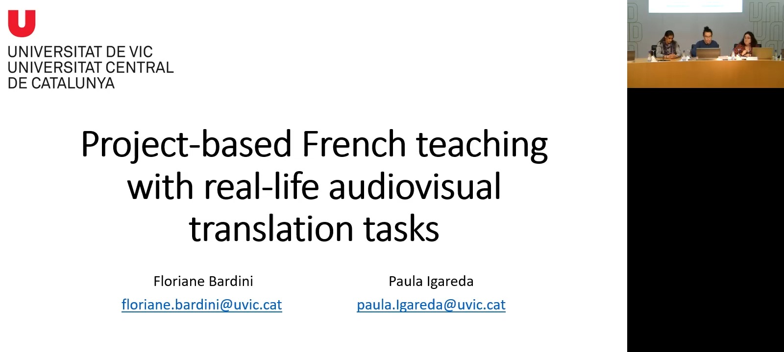 Project-based French Teaching with Real-life AVT and Media Accessibility tasks
