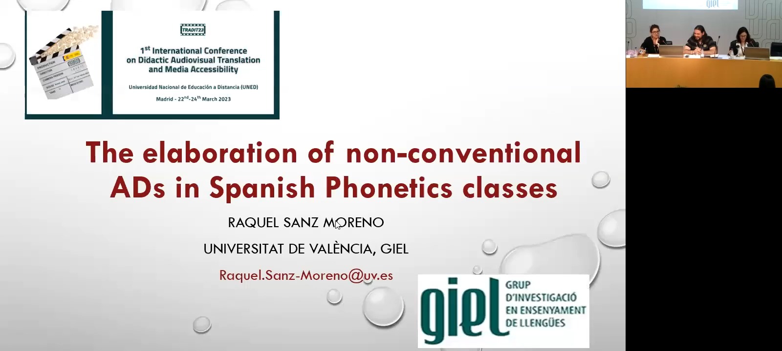 The Elaboration of Nonconventional ADs in Spanish Phonetics classes