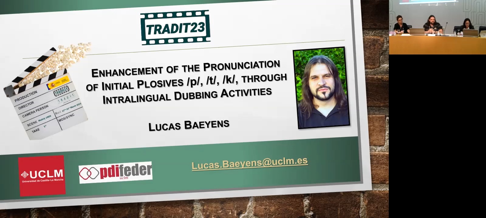 Enhancement of the Pronunciation of Initial Plosives /p/, /t/, /k/ through Intralingual Dubbing Activities