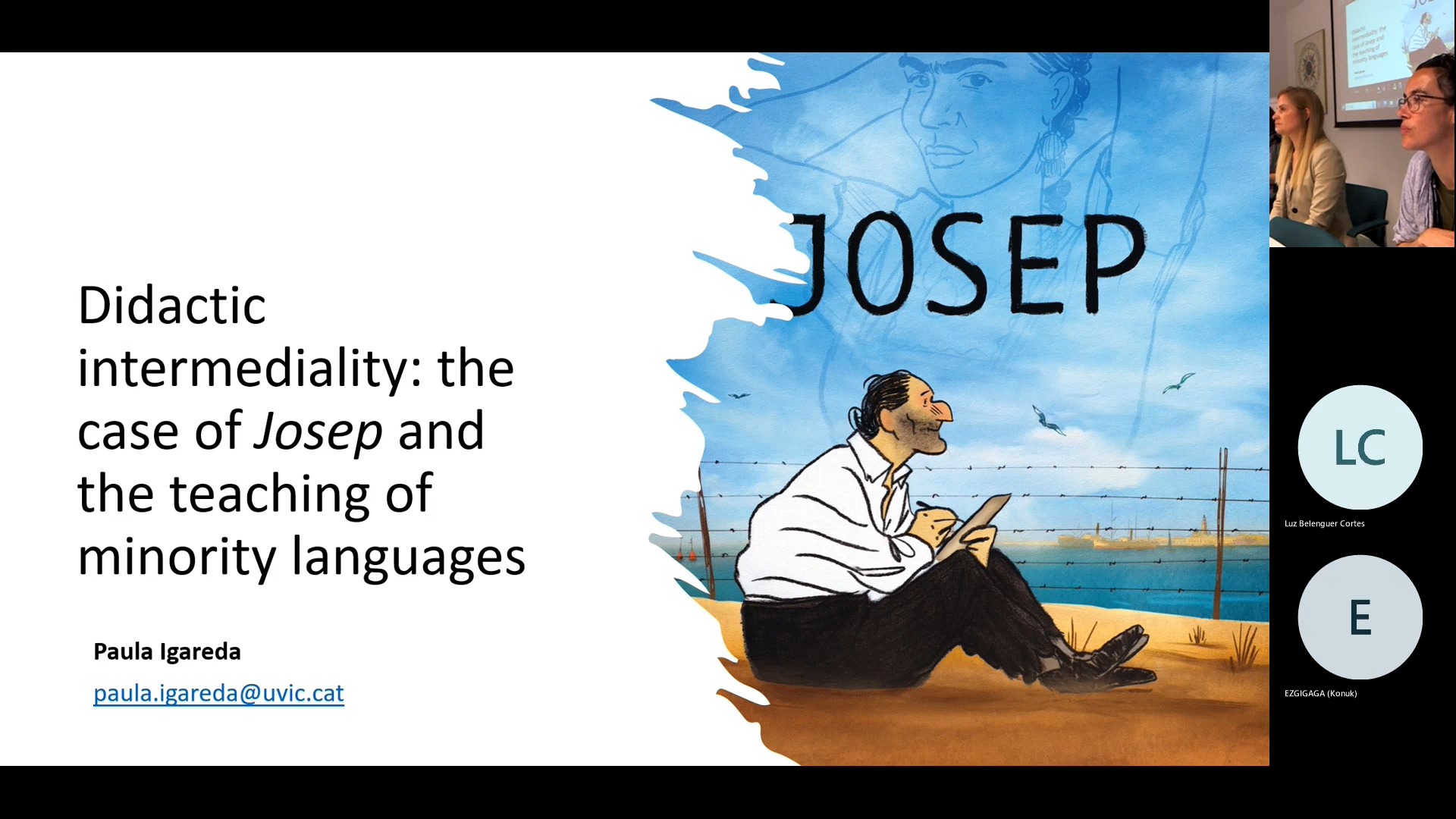 Didactic Intermediality: The Case of Josep and the Teaching of Minority Languages