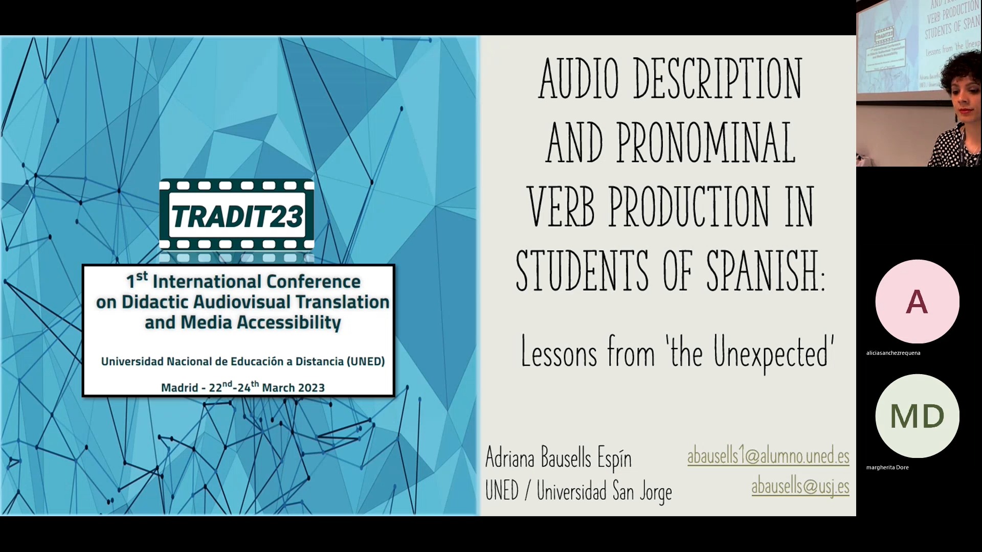 AD and Pronominal Verb Production in Students of Spanish: Lessons from The Unexpected