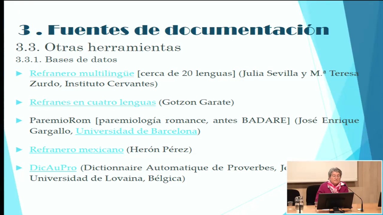 La investigación sobre las paremias, en particular los refranes