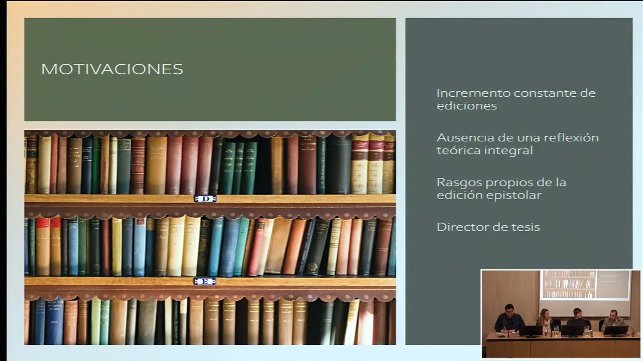 Edición de textos epistolares. Historia, teoría y aplicaciones